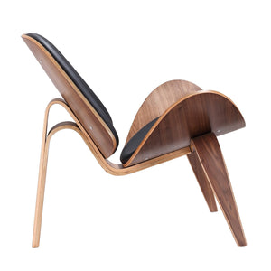 Profile view of Vigore Chair - Hans Wegner Replica Chair Design.