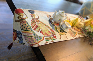 DaDa Bedding Dancing Women African Dreams Elegant Woven Tapestry Dining Table Runner (18117)