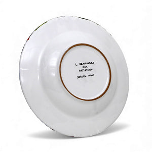 MODERNA: Pasta/Soup Rimmed Plate - Crisalide Design by L. Centinaro