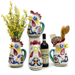 RICCO DERUTA DELUXE: Rooster of Fortune multi use pitcher (1 Liter)