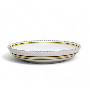 DERUTA GREEN SIMPLE : Risotto/Pasta/Cioppino round shallow coupe bowl