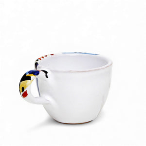 MODERNA: Espresso Coffee Cup and Saucer - Crisalide Design by L. Centinaro