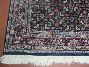 4' X 6' Vintage Handmade Indian Amristar Wool Rug Carpet Nice