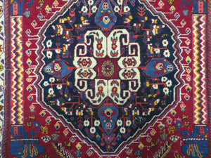 2'X 4' Antique Handmade Turkish Floral Oriental Wool Rug Pillow Case Cushion