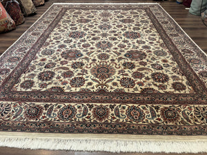 Pak Persian Rug 9x12, Allover Pattern, Fine Handmade Oriental Carpet