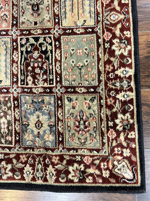 Panel Design Runner 2x8, Vintage Rug for Hallway, Multicolor, Nourison Rug