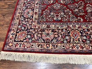 Karastan Rug 10x18 Red Sarouk #785, Wool Karastan Carpet, Original 700 Series, Vintage Discontinued Large Oriental Rug