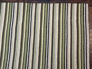Stark Power Loomed Striped Rug 5x6, Multicolor Vintage Stark Carpet