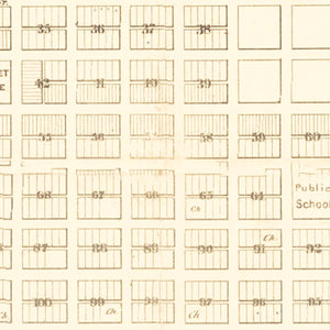 Vintage Map of Lincoln, Nebraska 1871