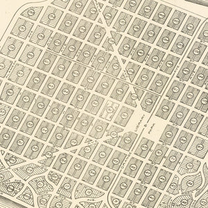 Vintage Map of Coronado, California 1912
