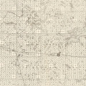 Vintage Map of Day County, South Dakota 1898