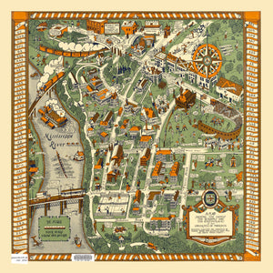 University of Minnesota Campus Map 1927