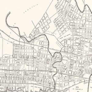 Vintage Map of Chester, Pennsylvania 1929