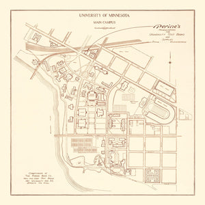 University of Minnesota Map 1936
