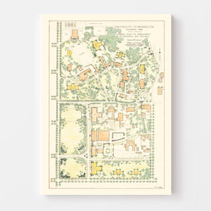 University of Minnesota Farm Map 1935