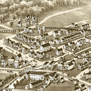 Vintage Map of Turtle Creek, Pennsylvania 1897