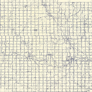 Vintage Map of Caddo County, Oklahoma 1936