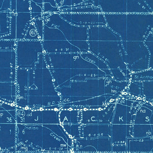Vintage Map of Dubois County, Indiana 1936