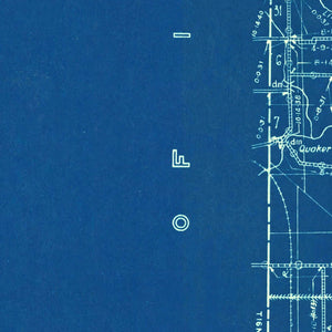 Vintage Map of Vermillion County, Indiana 1936