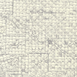 Vintage Map of Sterling County, Texas 1926