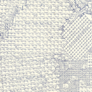 Vintage Map of Shackelford County, Texas 1920