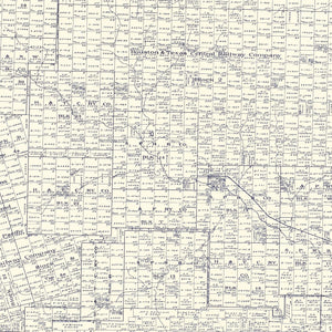 Vintage Map of Sterling County, Texas 1926