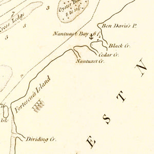 Vintage Delaware Bay & River Map 1776