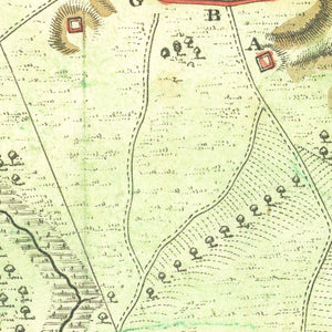 Vintage Yorktown & Gloucester Map 1788