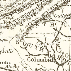 Vintage Inns of Court Rifle Volunteers Map 1890