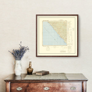 Vintage Soviet Union World War II Map 1942