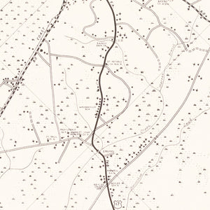 Vintage Map of Colleton County, South Carolina 1938