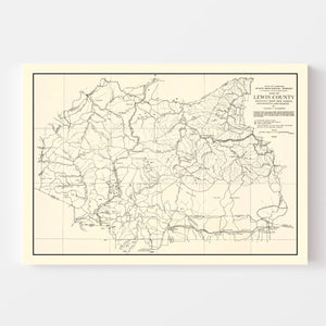Vintage Lewis County, TN Iron Ore Mines 1915