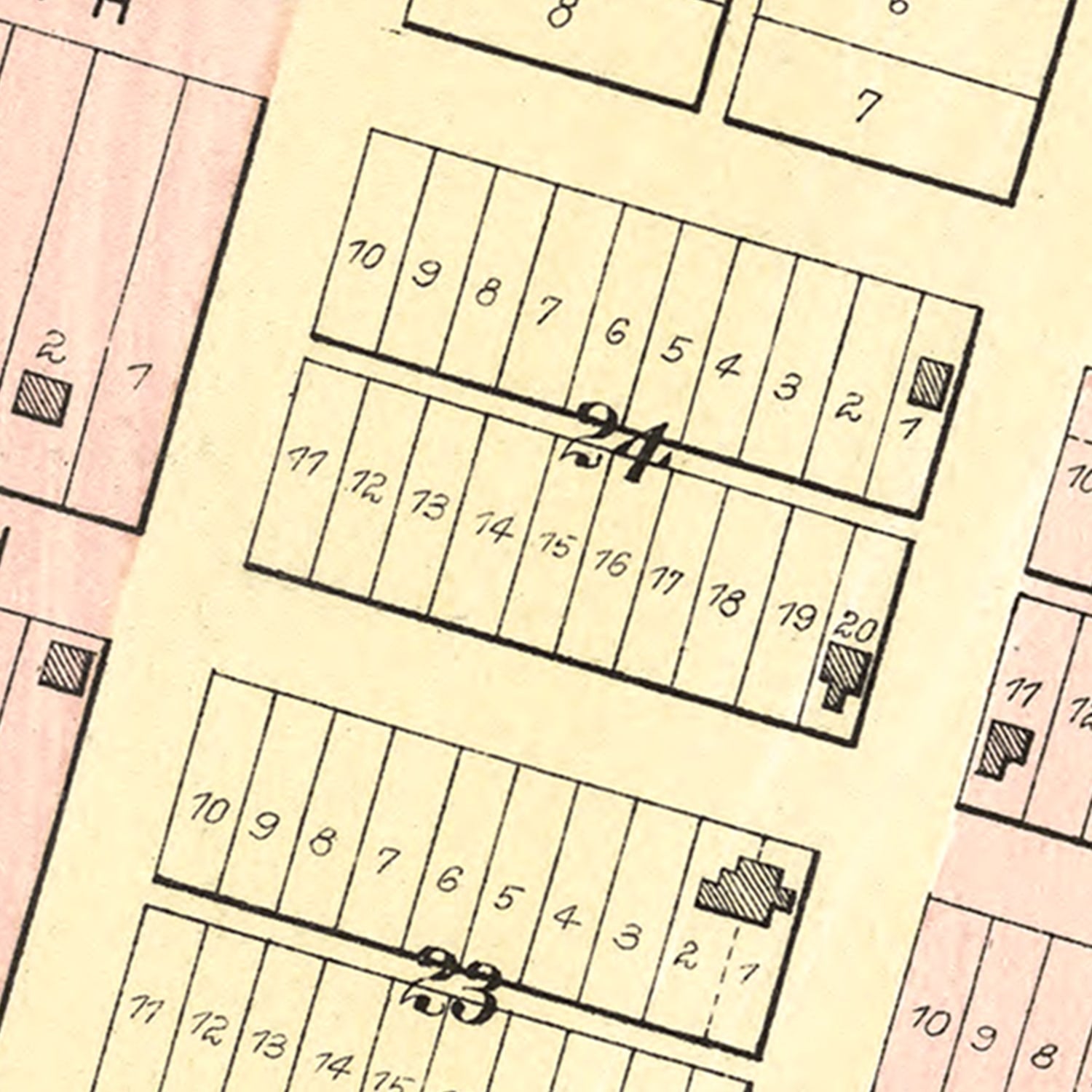 Vintage Map of Wetmore, Kansas 1887