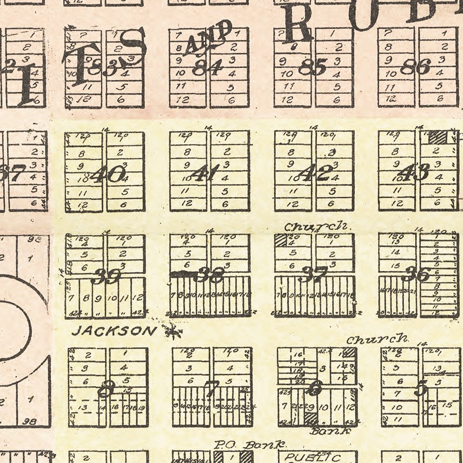 Vintage Map of Washtenaw County, Michigan 1895