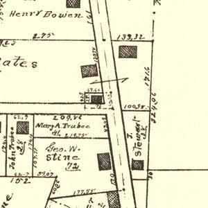 Vintage Map of Zimmermanville, Ohio 1896