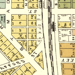 Vintage Map of Osborn, Ohio 1896