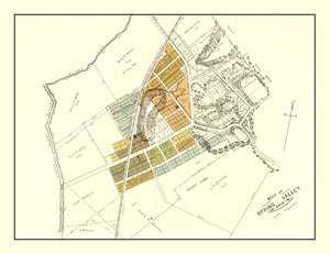 Vintage Map of Spring Valley, Ohio 1896