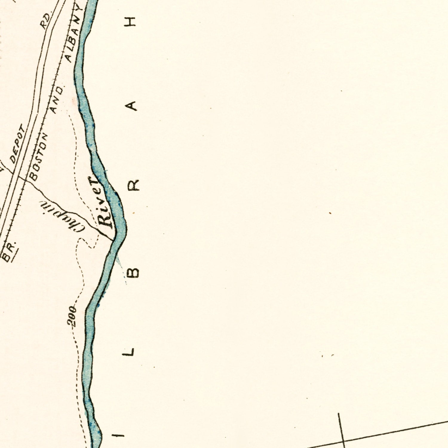 Vintage Map of Grant, Missouri 1902