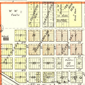 Vintage Map of Bennet, Nebraska 1903