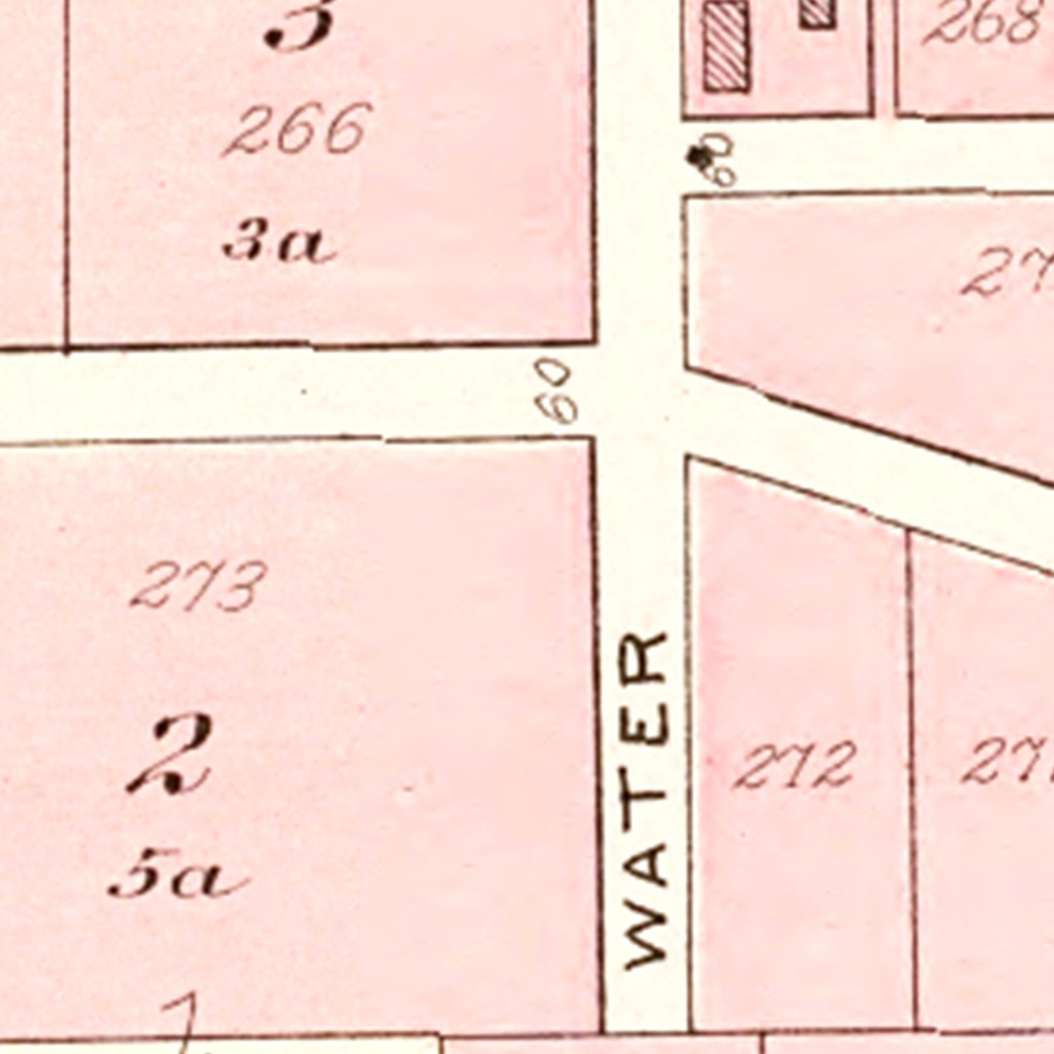 Vintage Map of Virgil, Missouri 1903