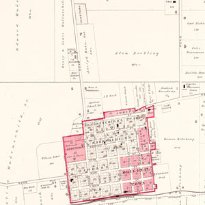 Vintage Map of Augusta, Missouri 1905