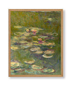 Monet - Water Lilies 3 Art