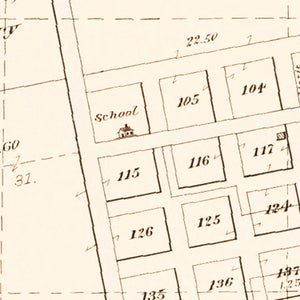 Vintage Map of Cuming, Nebraska 1908