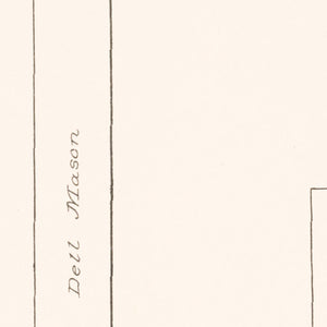 Vintage Map of Ellsworth, Wisconsin 1908