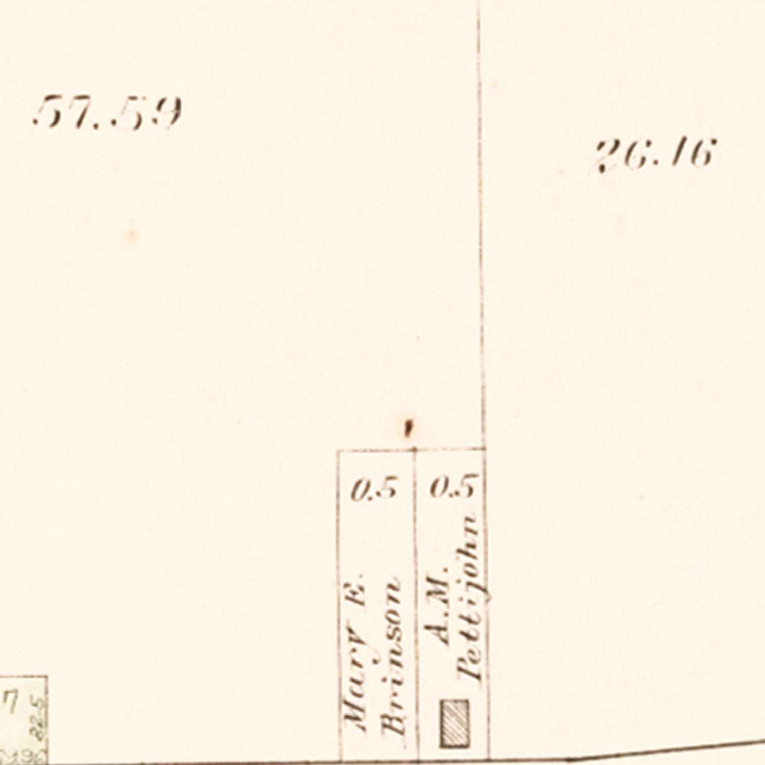 Vintage Map of Whitesville, Missouri 1909