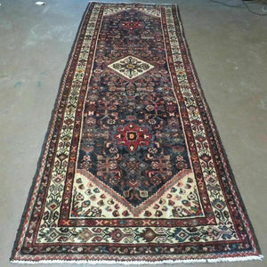 3' 6" X 10' 3" Antique Handmade Turkish Wool Runner Rug