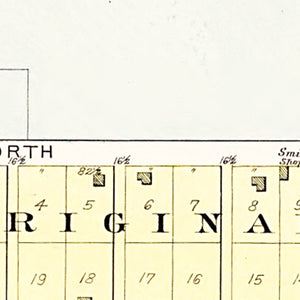 Vintage Map of Good Hope, Ohio 1913