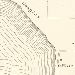 Vintage Lake Madison, MN Map 1921