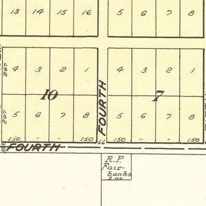 Vintage Map of White Earth, Minnesota 1929