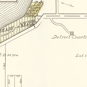 Vintage Map of Shoreham, Minnesota 1929